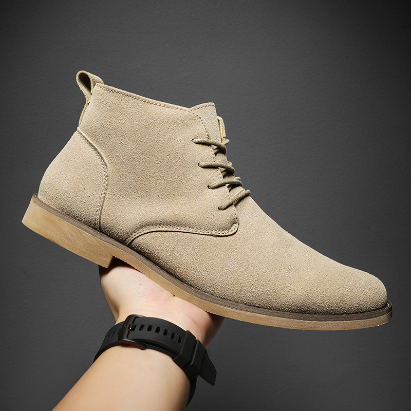 Men Formal Wear With Boots - Британские коричневые ботинки челси для мужчин,