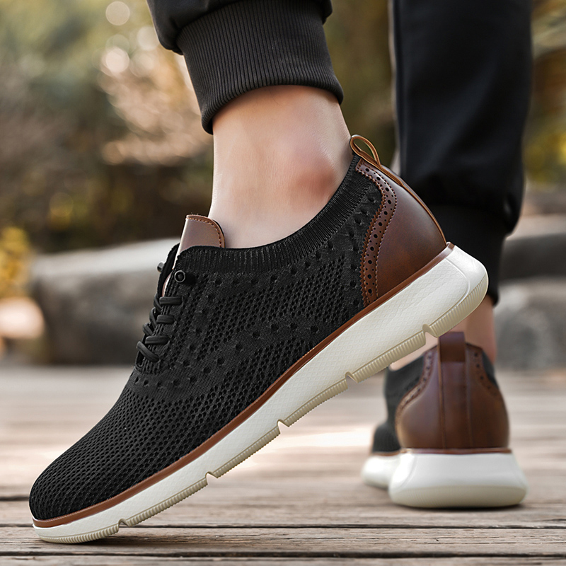 Men Formal Wear Shoes - Мужские повседневные кроссовки из сетчатого материала,