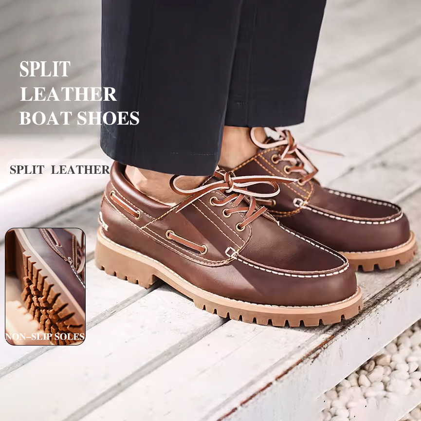 Men Formal Wear With Boots - Мужские винтажные туфли-лоферы Maden на шнуровке