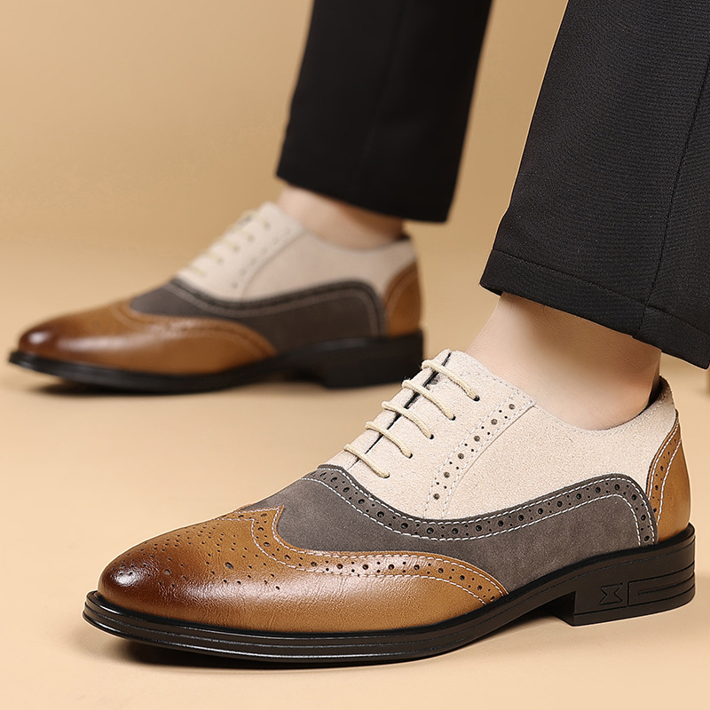 Men Formal Wear Shoes - Роскошные мужские модельные туфли, мужские туфли-броги