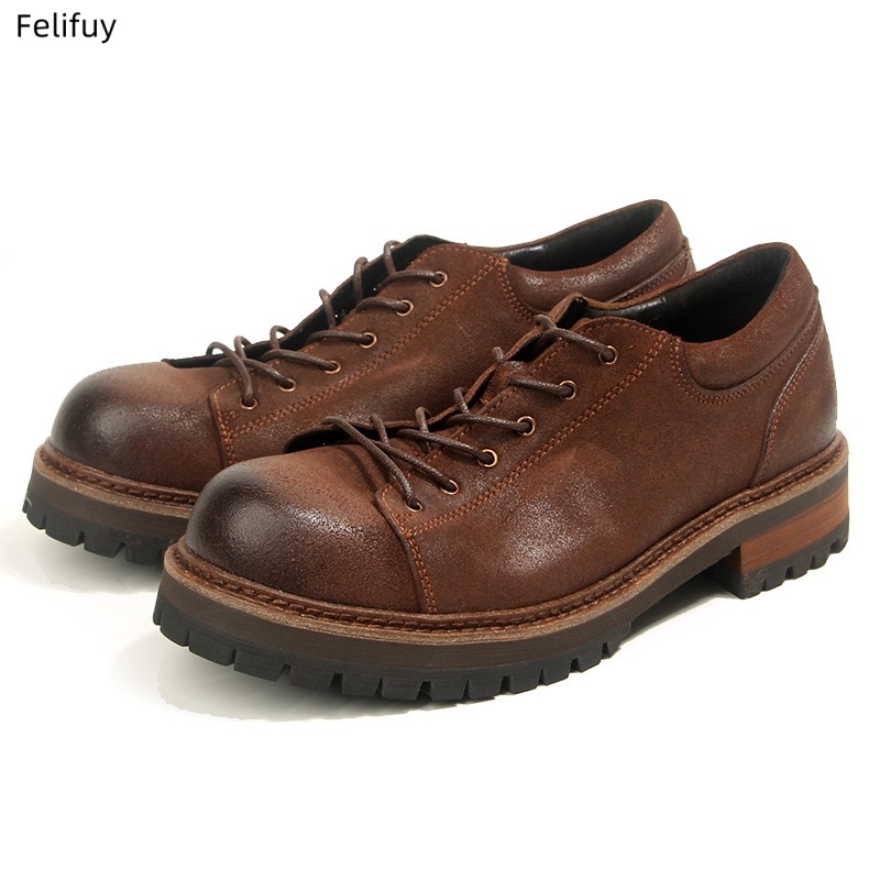 Men Formal Wear Shoes - Мужские повседневные деловые туфли из натуральной