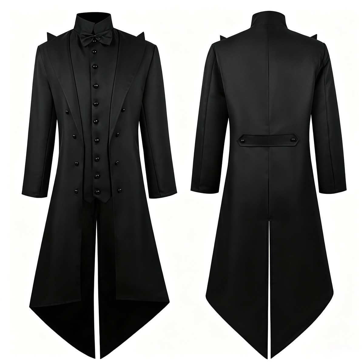 Men'S Gothic Formal Wear - Винтажный готический мужской фрак, средневековый джентльменский