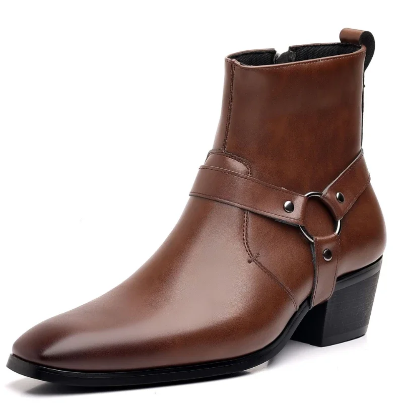 Men Formal Wear With Boots - Мужские ботинки Модельерские ботинки Челси Роскошные