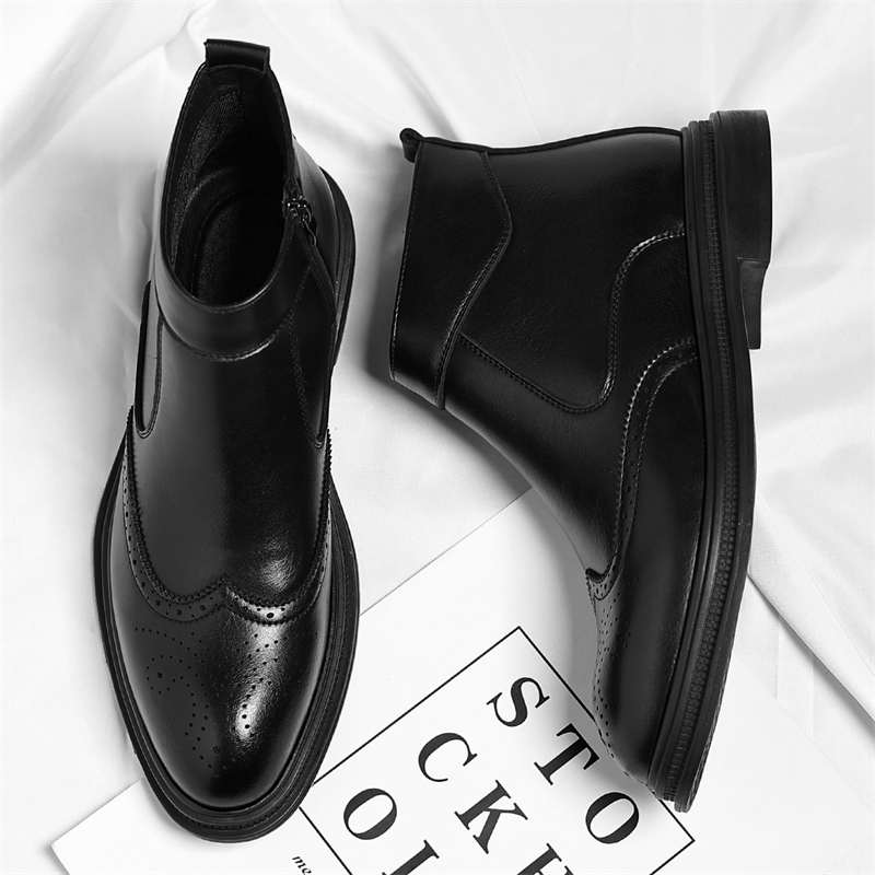 Осень-зима, мужские деловые вы – обзор и цена Men Formal Wear With Boots