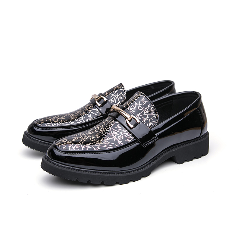 Мужские двухцветные лоферы из  – обзор и цена Men Formal Wear Shoes