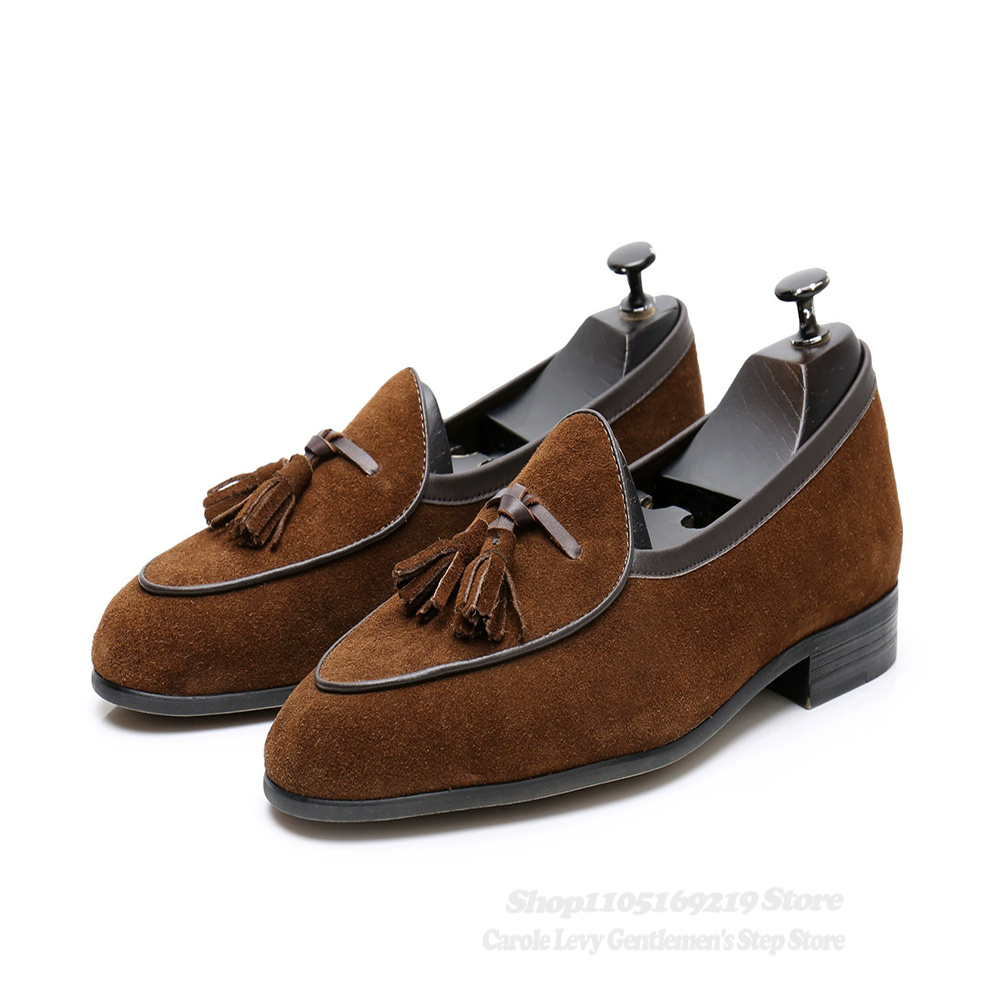 Мужские лоферы с кисточками, т – обзор и цена Men Formal Wear Shoes