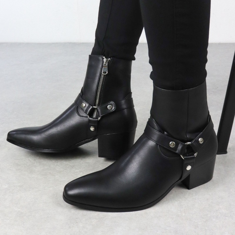 Дизайнерские мужские ботинки К – обзор и цена Men Formal Wear With Boots