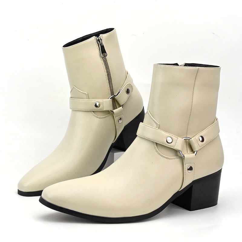 Дизайнерские мужские ботинки К – обзор и цена Men Formal Wear With Boots