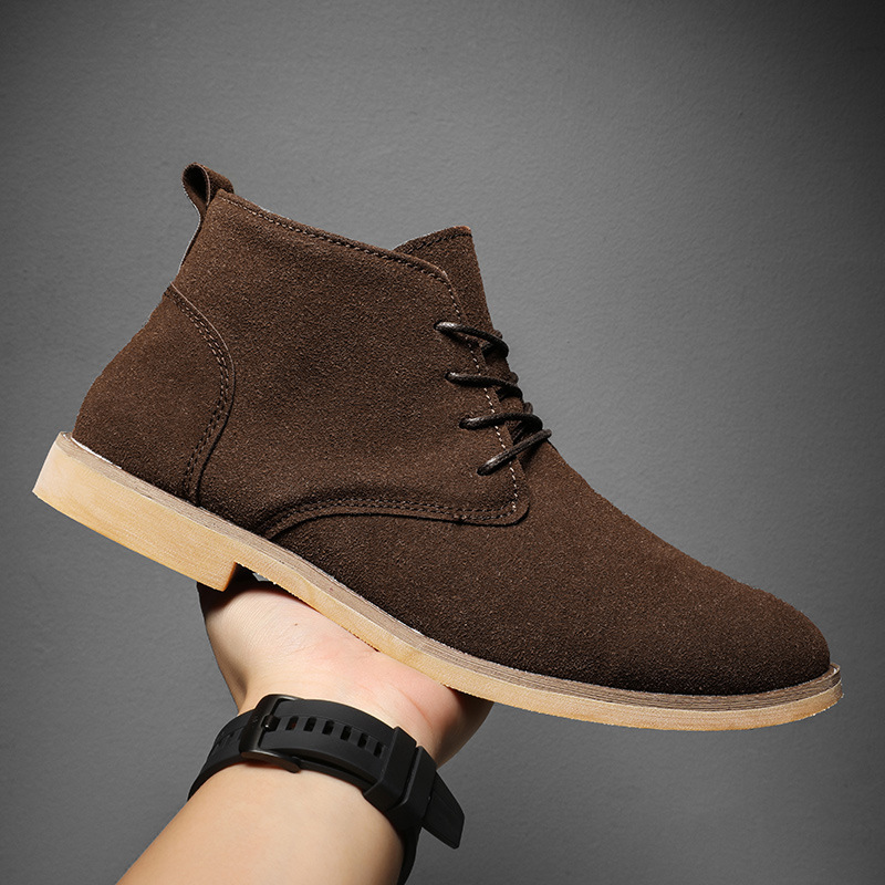 Британские коричневые ботинки  – обзор и цена Men Formal Wear With Boots