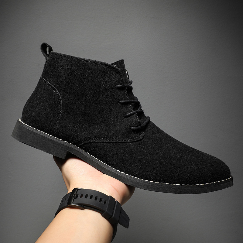 Британские коричневые ботинки  – обзор и цена Men Formal Wear With Boots