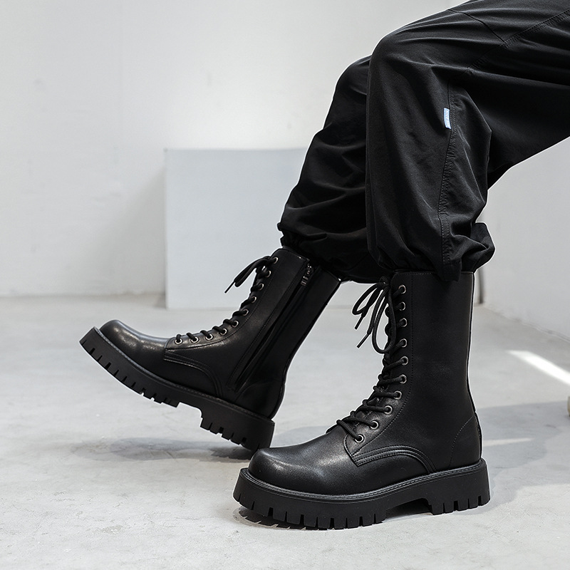 Мужские модные мотоциклетные б – обзор и цена Men Formal Wear With Boots