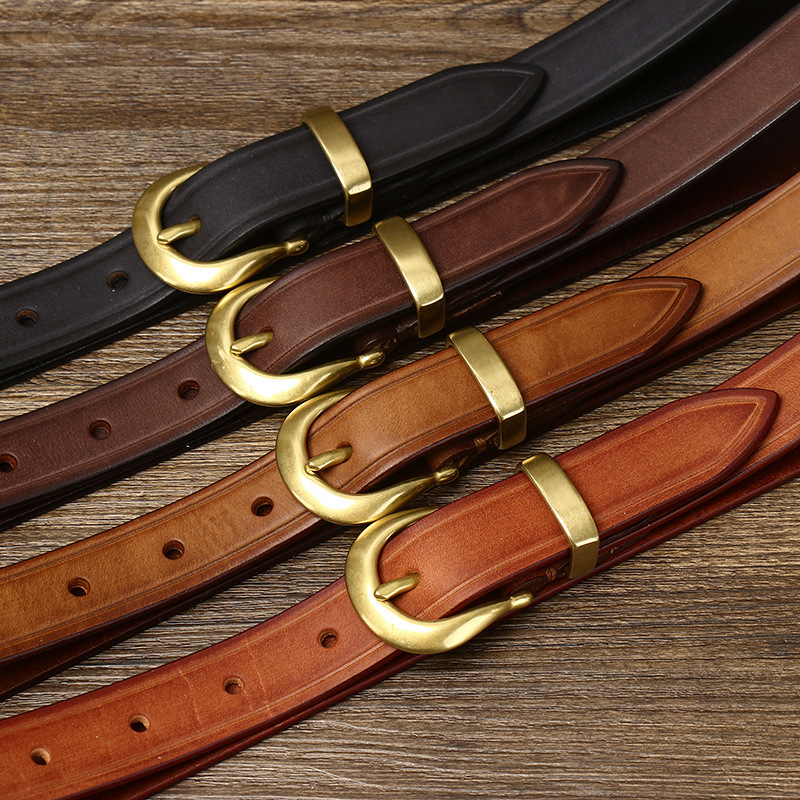 Женский ремень из натуральной  – обзор и цена Formal Belt Leather Thin