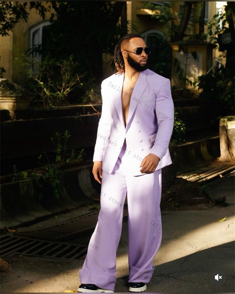 Лавандовый фиолетовый мужской  – обзор и цена Men Formal Wear Purple