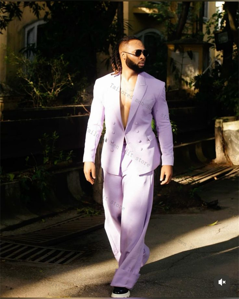 Лавандовый фиолетовый мужской  – обзор и цена Men Formal Wear Purple