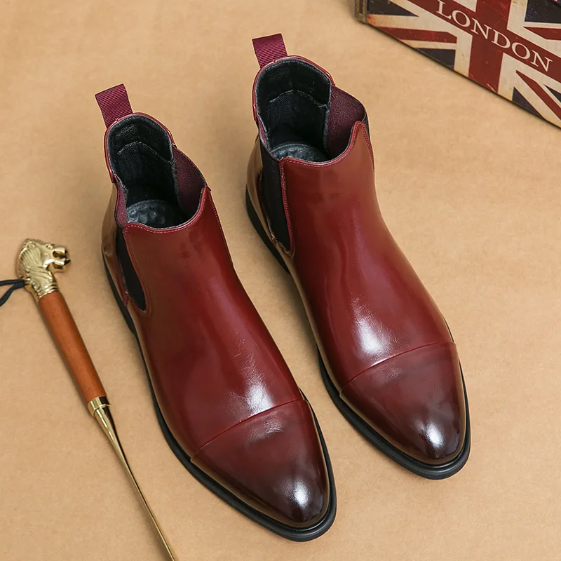 Мужские ботинки Деловые ботиль – обзор и цена Men Formal Wear With Boots