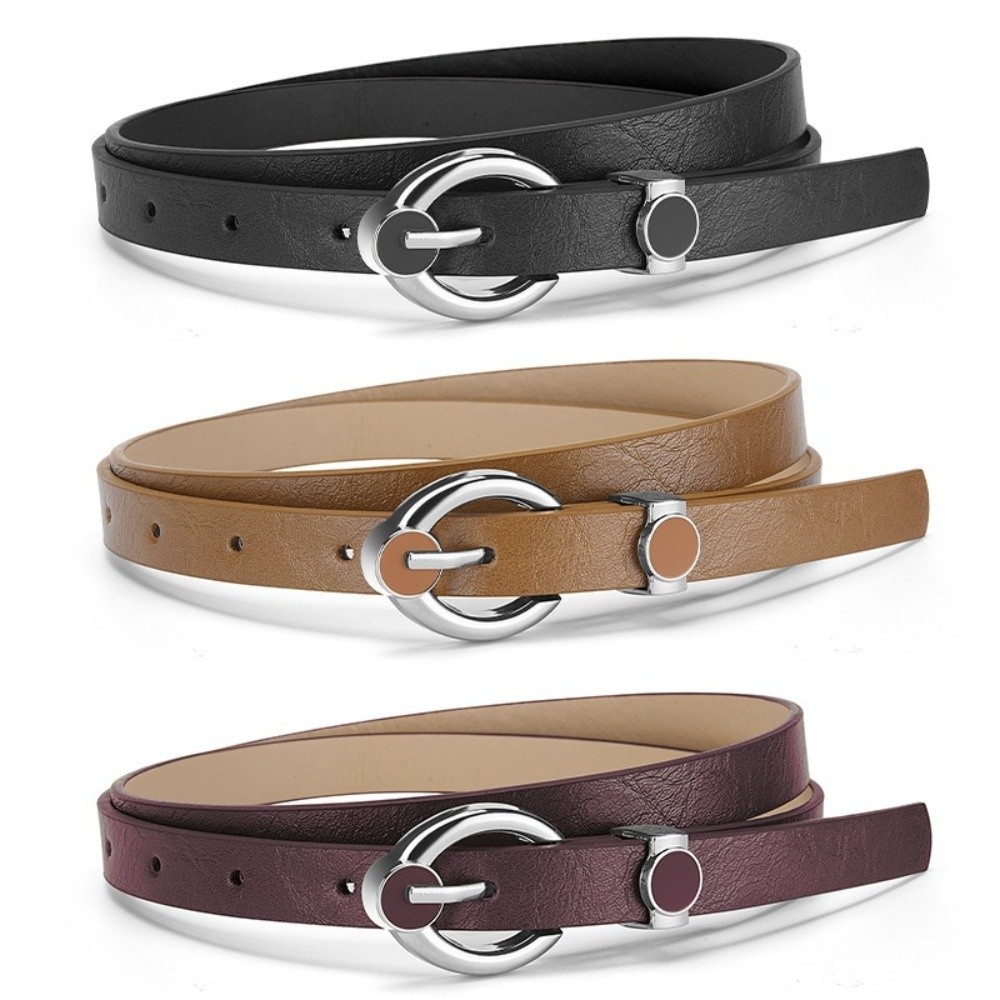 Модный тонкий пояс с пряжкой и – обзор и цена Formal Belt Leather Thin