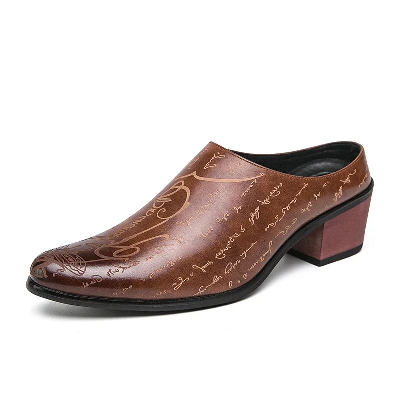 Мужские лоферы на каблуке 4 см – обзор и цена Men Formal Wear Shoes