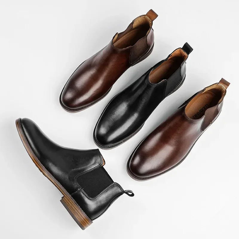Мужские деловые модные модельн – обзор и цена Men Formal Wear With Boots