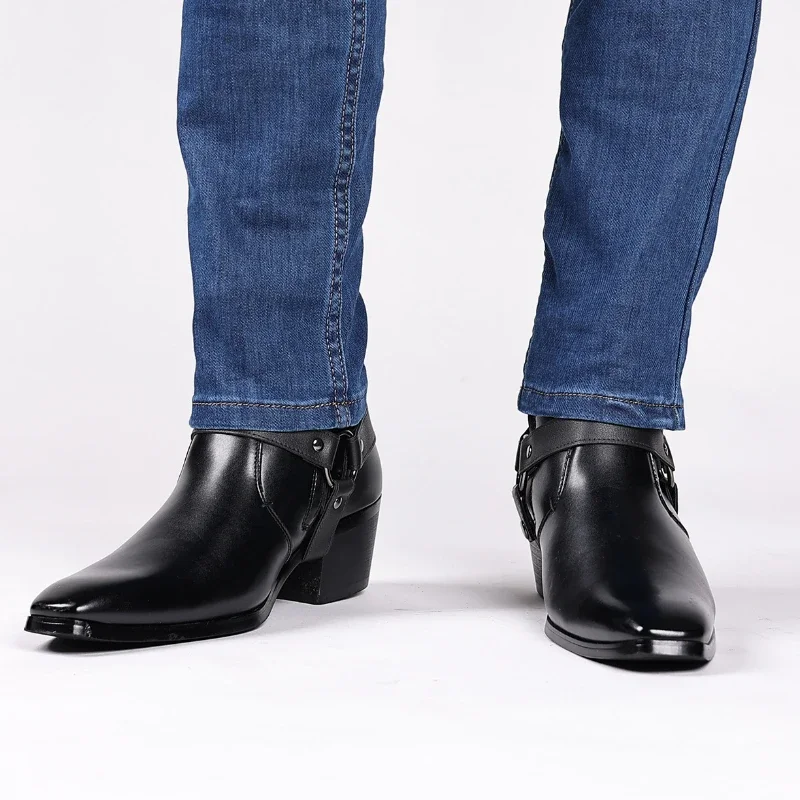 Мужские ботинки Модельерские б – обзор и цена Men Formal Wear With Boots